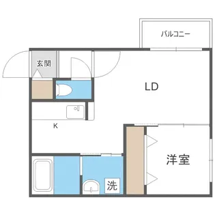 タルト南郷【4階】の間取り