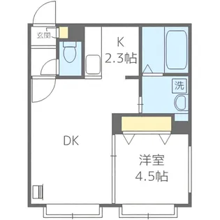 アルセ【3階】の間取り