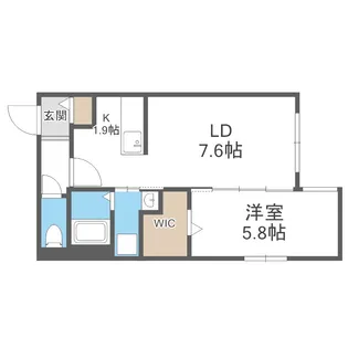 kei(ケイ)【4階】の間取り