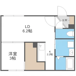 MODERNO N3【4階】の間取り