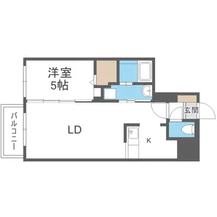 プリモ菊水【2階】の間取り