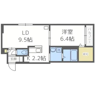 グランスター8【5階】の間取り