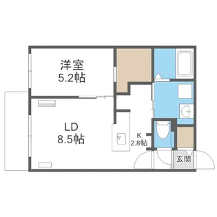 Lejon's Garden(レージョンズガーデン)【2階】の間取り