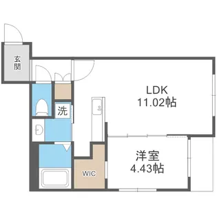 ラ・シュエットドルチェ【3階】の間取り