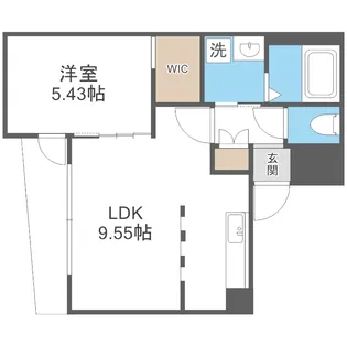 ラ・シュエットドルチェ【4階】の間取り