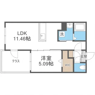 MCdIARMID(マクダミド)【1階】の間取り