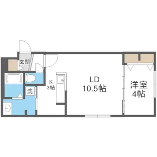 Grace札幌東(グレース東札幌)【3階】の間取り