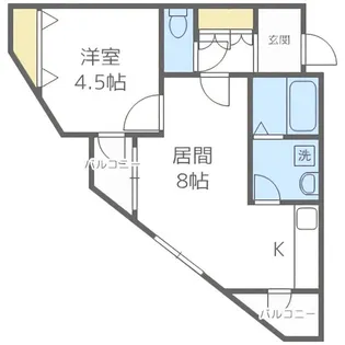 エフォール望【3階】の間取り
