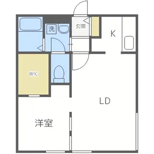 ディリッツ札幌東【3階】の間取り