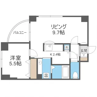 オンズドール【303号室】の間取り