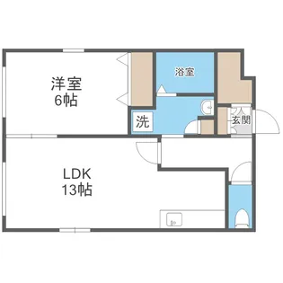 ヴィラプレステージ【101号室】の間取り