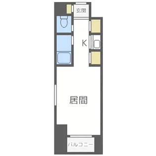 シグマ不動産大通【4階】の間取り