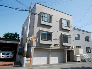 フラットO豊平【2階】の外観