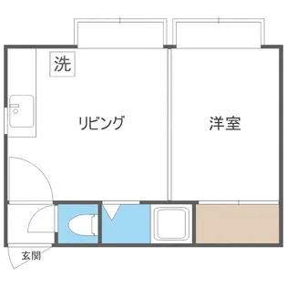サンコート栄通13B【102号室】の間取り
