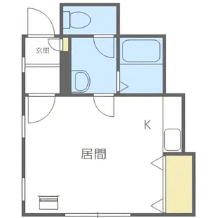 ヴィオーネ木村【201号室】の間取り