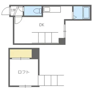 グランデュール平岸Ⅱ【1階】の間取り