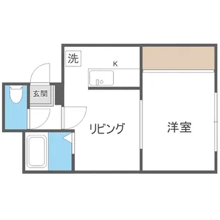 ローズマリー【405号室】の間取り