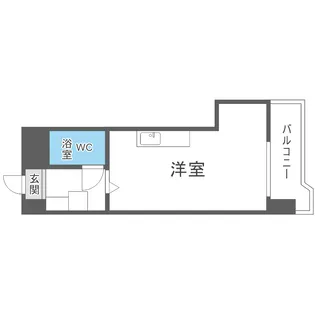 ローヤルハイツ南7条【1064号室】の間取り