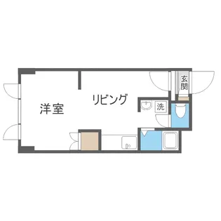 松本ビル【202号室】の間取り