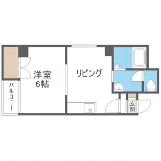 松本ビル【4階】の間取り