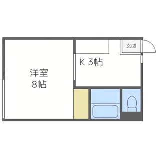 第2澄川銀座パレス【103号室】の間取り