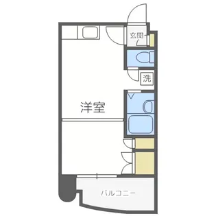 ローヤルハイツ8.8【305号室】の間取り