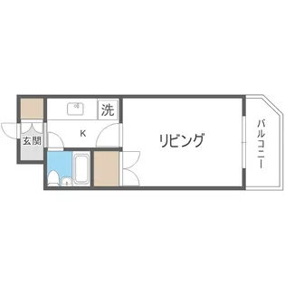 フォレスト15・8【401号室】の間取り