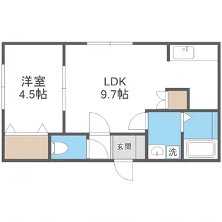 speranza(スペランツァ)【2階】の間取り