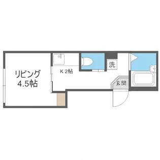 AJiTO S11(アジトS11)【4階】の間取り