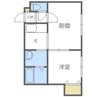 ガーデンヴィラ本通【102号室】の間取り