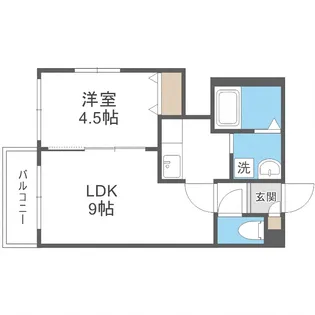 ル・ファールN3【306号室】の間取り