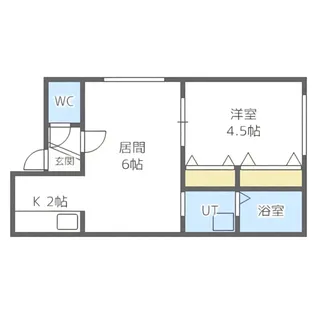セブンスコート【3階】の間取り