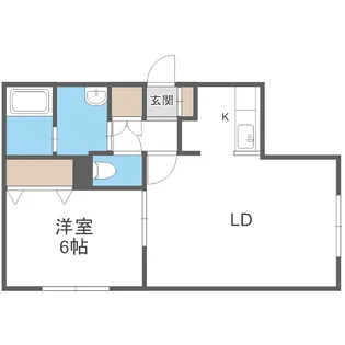 Rera月寒【3階】の間取り