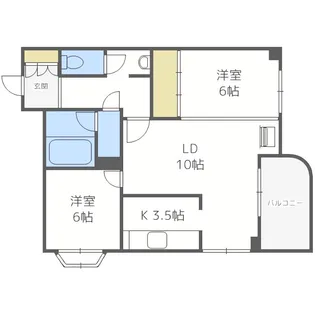 メゾンドブーケパーク【9階】の間取り