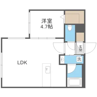 カレラ学園前【3階】の間取り
