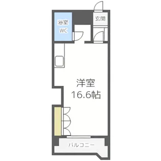 アートサイドテラス【2階】の間取り