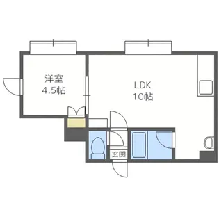 はなぶさ館【203号室】の間取り