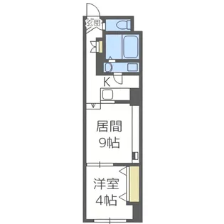 パークヒルズ中央12【708号室】の間取り