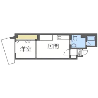 アピレ21【405号室】の間取り