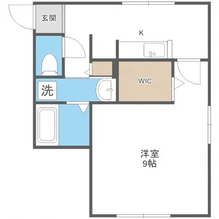 ラフィナート美園プロッシモ【4階】の間取り