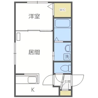 COMSA月寒中央(コムサ月寒中央)【4階】の間取り