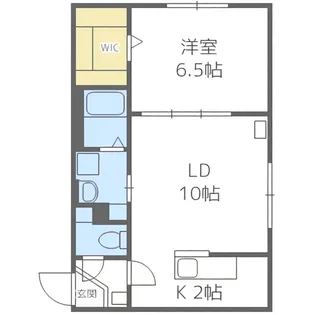 ル・ファール澄川グランデ【1階】の間取り