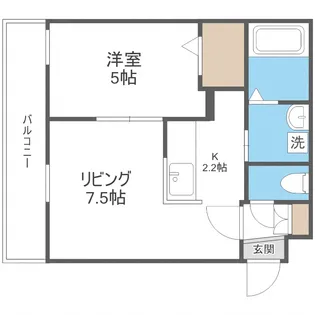 プレミアシティ美園【3階】の間取り