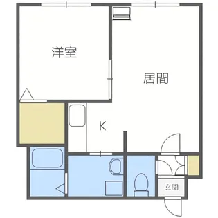 ブランノワールAMJ815【303号室】の間取り