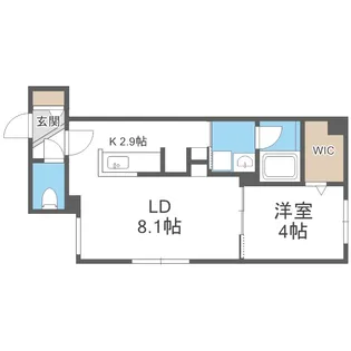 グランドサクセスピスタ【2階】の間取り