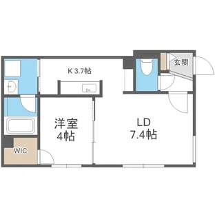 グランドサクセスピスタ【3階】の間取り