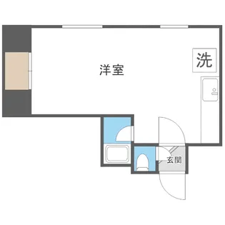 メゾンアルファ【206号室】の間取り