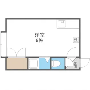 第2コーポ渥美【203号室】の間取り