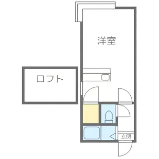 グランフォート平岸【205号室】の間取り