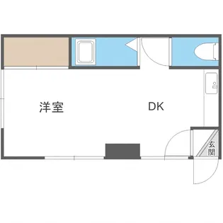 カサデューク8【201号室】の間取り